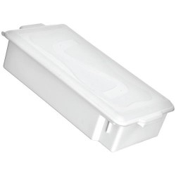 CAIXA BAIXA 11,5L C/ TAMPA - 52,5 X 31,5 X 11 CM - EMPILHAVEL