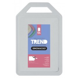 PRATIKLAR TABUA P/CORTE BRANCA GDE  40 X 26 X 0,6 CM