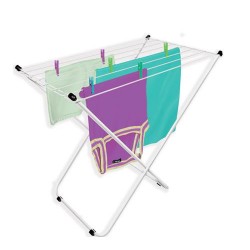 VARAL CHÃO NAPOLES AÇO BRANCO - 78 X 51 X 79 CM