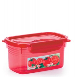 POTE TOMATINHO RETANGULAR C/ TRAVA 850 ML