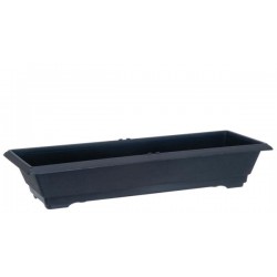 JARDINEIRA PRETA 8 LTS - 16,7X18,5X49,5 CM