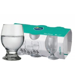 PAULISTA TACA DE AGUA 250 ML - JG C/ 06 PCS