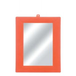 ESPELHO MOLDURA PLASTICA - N 14 - 14X20 CM