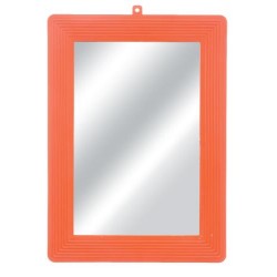 ESPELHO MOLDURA PLASTICA - N 18 - 18X25 CM