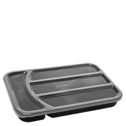 PORTA TALHERES COM TAMPA - 31 X 21 X 4,5 CM