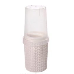 PORTA ESCOVA 770ML TRAMA MARMORE