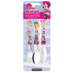 DISNEY CARTELA - CJ TALHER 3 PCS MINNIE