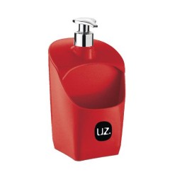 DISPENSER PREMIUM 500ML VERMELHO BICO METAL