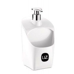 DISPENSER PREMIUM 500ML BRANCO BICO METAL