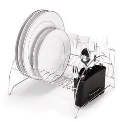 ESCORREDOR CROM FAN C/PORTA COPO 31,5X34X19,3 CM - P/ 11 PRATOS