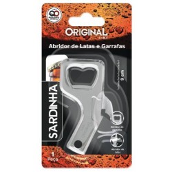 ABRIDOR DE LATAS/GARRAFAS SARDINHA C/ CART