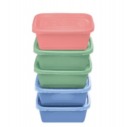 KIT 5 PCS ORGANIZA 750 ML RET NUDE