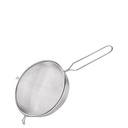 PENEIRA EM ACO INOX 14 CM