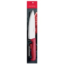 COOK TOOLS - FACA CHEF 7" VERMELHO