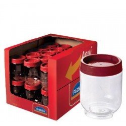 KIT GIRE E TRAVE 380 ML - 38 PECAS VERMELHO
