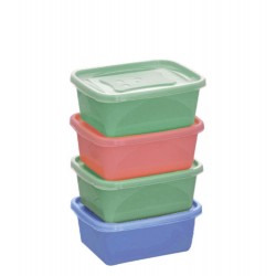 KIT 4 PCS ORGANIZA 750 ML RET NUDE