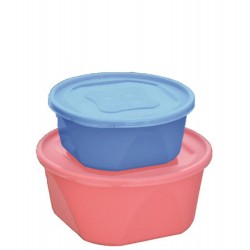 KIT 2 PCS ORGANIZA 3L / 1,2 L RED NUDE