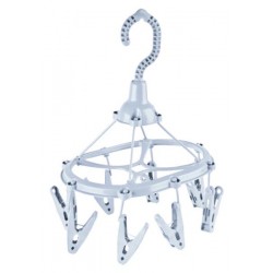 VARAL MULTIUSO C/08 PRENDEDORES OVAL