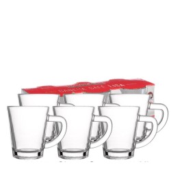 GLASS - CANECA 70ML LISA JG C/ 06 PCS