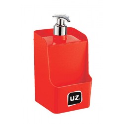 DISPENSER SLIM 500ML VERMELHO - 9 X 18 CM