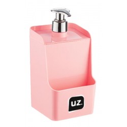 DISPENSER SLIM 500ML ROSA - 9 X 18 CM