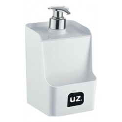 DISPENSER SLIM 500ML BRANCO - 9 X 18 CM