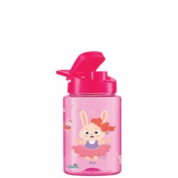 GARRAFA SQUEEZE 500ML KIDS COELHA ROSA