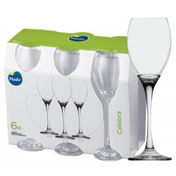 CELEBRA TACA DE CHAMPANHE 190 ML - JG C/ 06 PCS