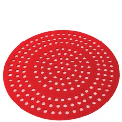 SILICONE - FORRO P/ AIR FRYER RED VERM. Ø19 CM