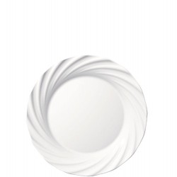 OPALINE JASMIM PRATO SOBREMESA 19 CMS