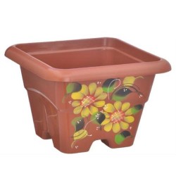 VASO 12L QUAD TERRACOTA - DEC