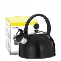 CHALEIRA 2L INOX PRETO