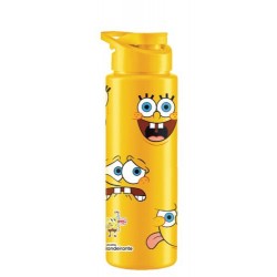 GARRAFA SQUEEZE 750ML BOB ESPONJA AMARELO