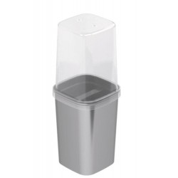 PORTA ESCOVA 420ML DEC METALIZADO