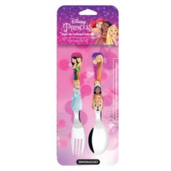 DISNEY CARTELA - CJ TALHER 2 PCS PRINCESAS