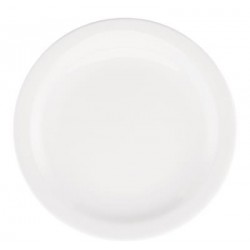 PORCELANA BRANCA PRATO RASO 27 CMS