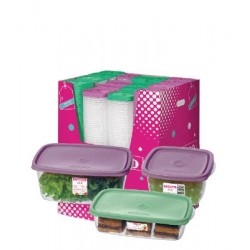 KIT POTES FACIL 176 PCS - 1,9L + 1,8L + 3,2L TPA COLOR