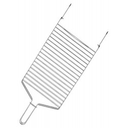 GRELHA DUPLA RETA MEDIA  73,5 X 26 CM