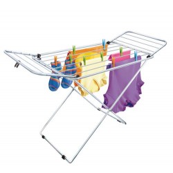 VARAL CHÃO C/ABAS AÇO ALUMÍNIO MONZA 1,22 X 56 X 90 CM