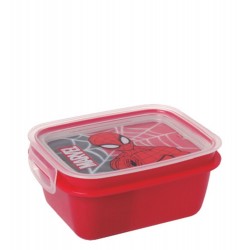 MARMITA C/ TRAVA 630ML HOMEM ARANHA