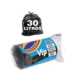 SACO P/ LIXO 030 LTS EM ROLO C/ 20 UN VIP