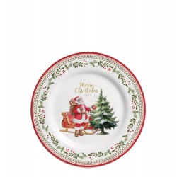 MARRY CHRISTMAS - PRATO SOBREMESA 21 CM
