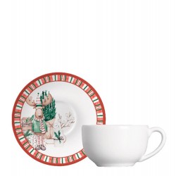 ENCANTO NATALINO - XICARA CHA C/ PIRES 250 ML