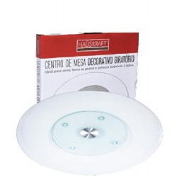 GLASS - CENTRO DE MESA GIRATÓRIO 30 X 2,5 CM
