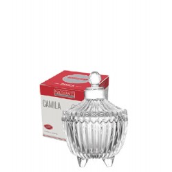 GLASS - POTICHE CAMILA 6,5 X 10CM