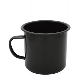 CANECA REVESTIDA 710ML PRETA