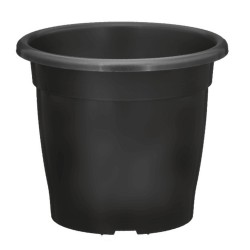 VASO 11,5L PRETO - Ø31 X 27 CM