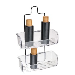 BLACK - PORTA SHAMPOO DUPLO DE REGISTRO PS - 23 X 11 X 35 CM