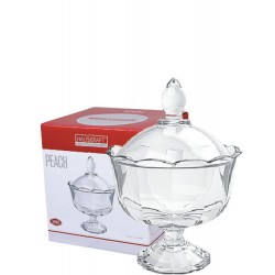 GLASS - POTICHE PEACH - Ø12 X 17 CM