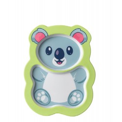 ECOKITCHEN - PRATO P/ REFEICAO INFANTIL COALA 21,7X16X2,7 CM